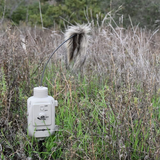 Mantis Pro Motion Predator Electronic Decoy with Silent Motor - Compact and User-Friendly Hunting Accessory.