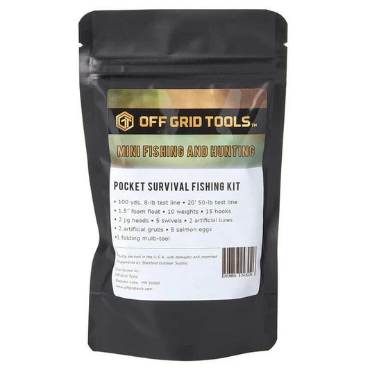 Ultimate Mini Pocket Survival Fishing Kit for Adventurers.