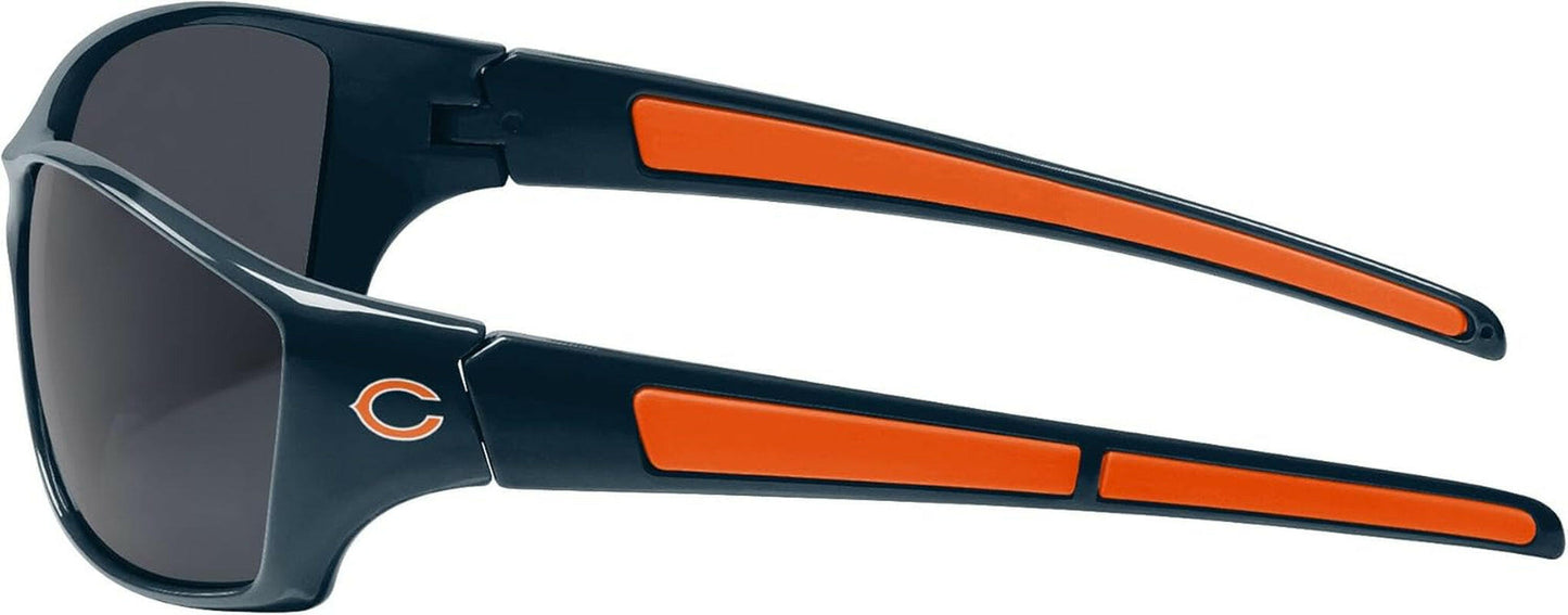 Men's NFL Team Logo Sport Sunglasses - Show Your Team Spirit in Style!
