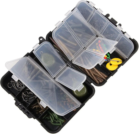 Ultimate Carp Fishing Tackle Kit - 217 Pcs Complete Bait & Gear Set for Successful Fishing Adventures.