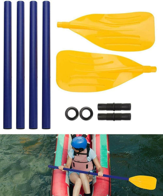 Upgrade Your Water Adventures with Our Detachable Kayak Paddles! 🌊🚣♂️ Perfect for Inflatable Boats and Canoes! #WaterSports #Kayaking.