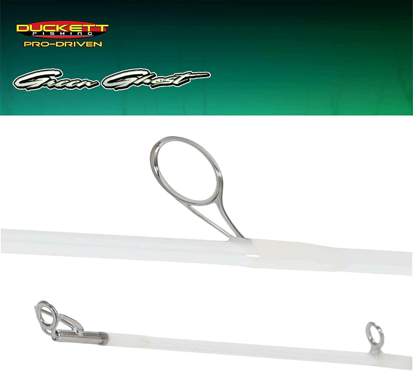 Green Ghost Angling Fishing Rods - Premium Sensi-Touch Blanks with True Split Reel Seat | Versatile Spinning, Casting & Crankin' Options.