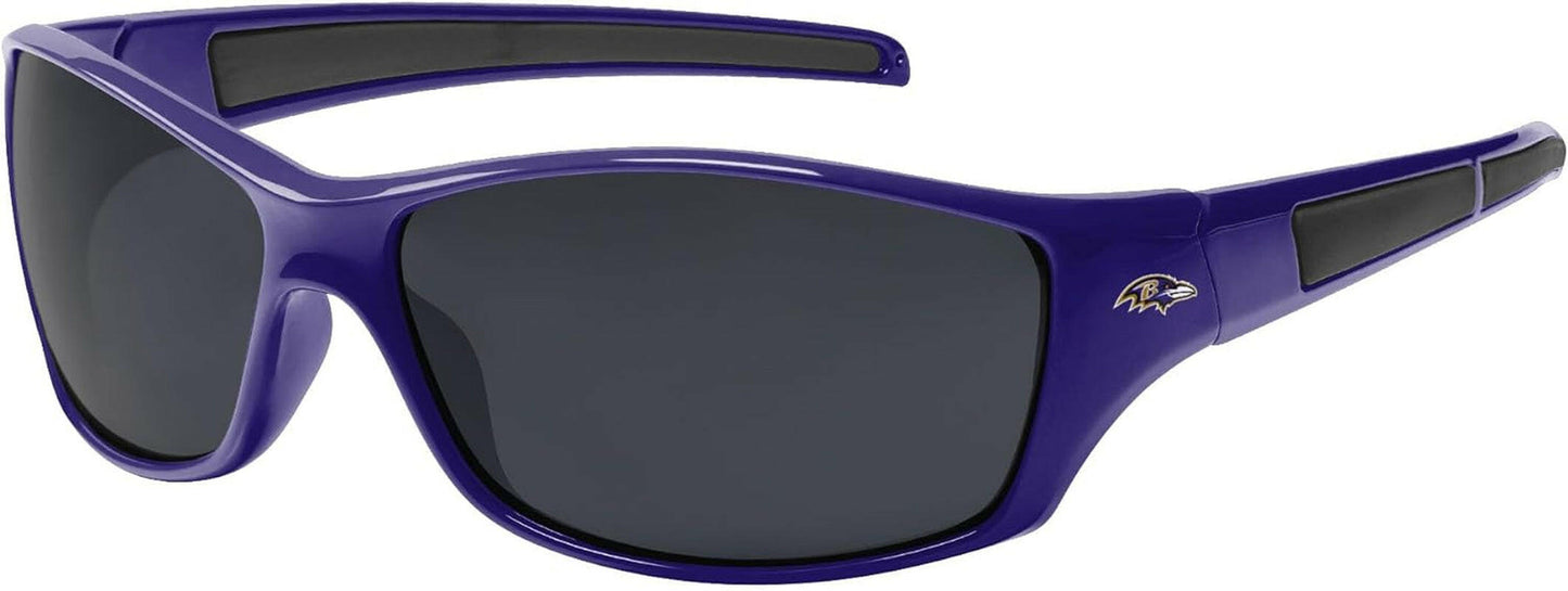 Men's NFL Team Logo Sport Sunglasses - Show Your Team Spirit in Style!