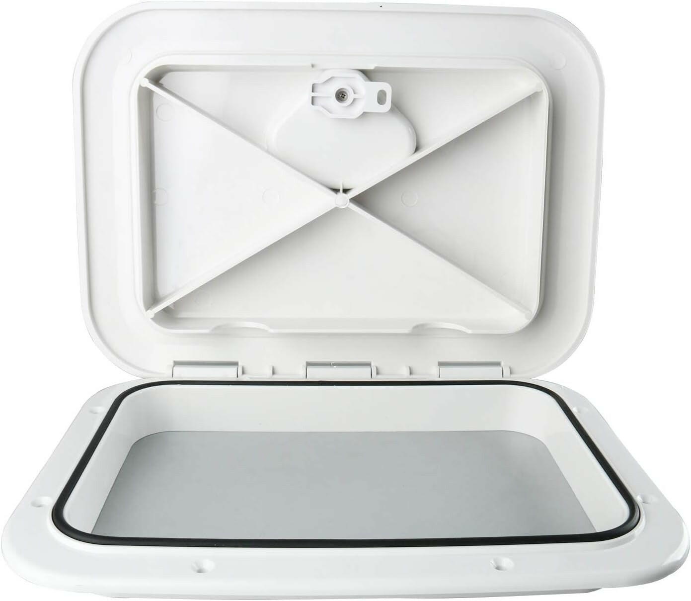 Marine Deck Access Hatch and Lid for Boats, Caravans, and RVs
