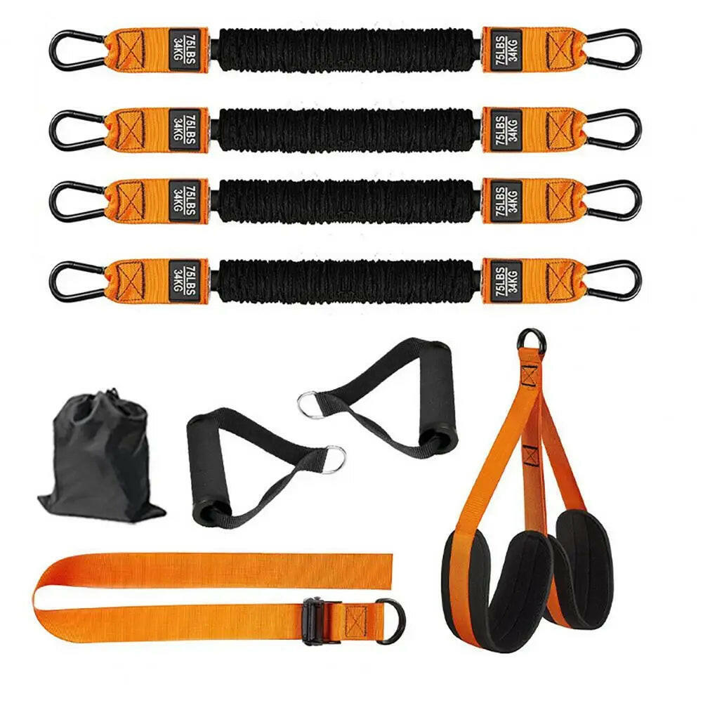 Transform Your Home Workouts with Our Adjustable Heavy Duty Pull-Up Band Set! 💪🏋️♂️ #AchieveYourFitnessGoals.