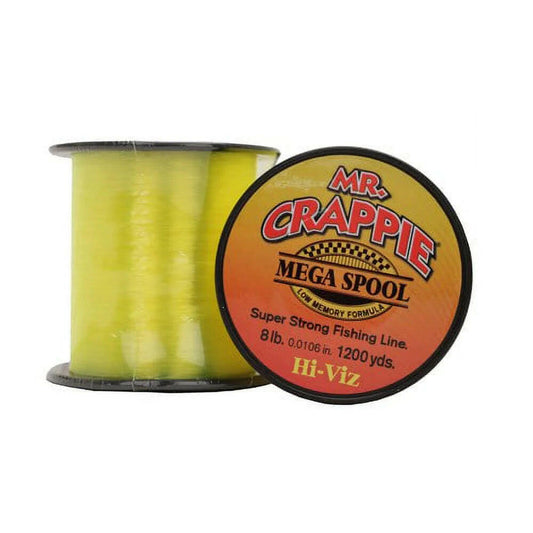Mr. Crappie Mega Spool Fishing Line.