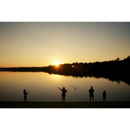 Catch More Fish Light Spinning Fishing Kit - 5' Light Rod with Size 20 Reel.