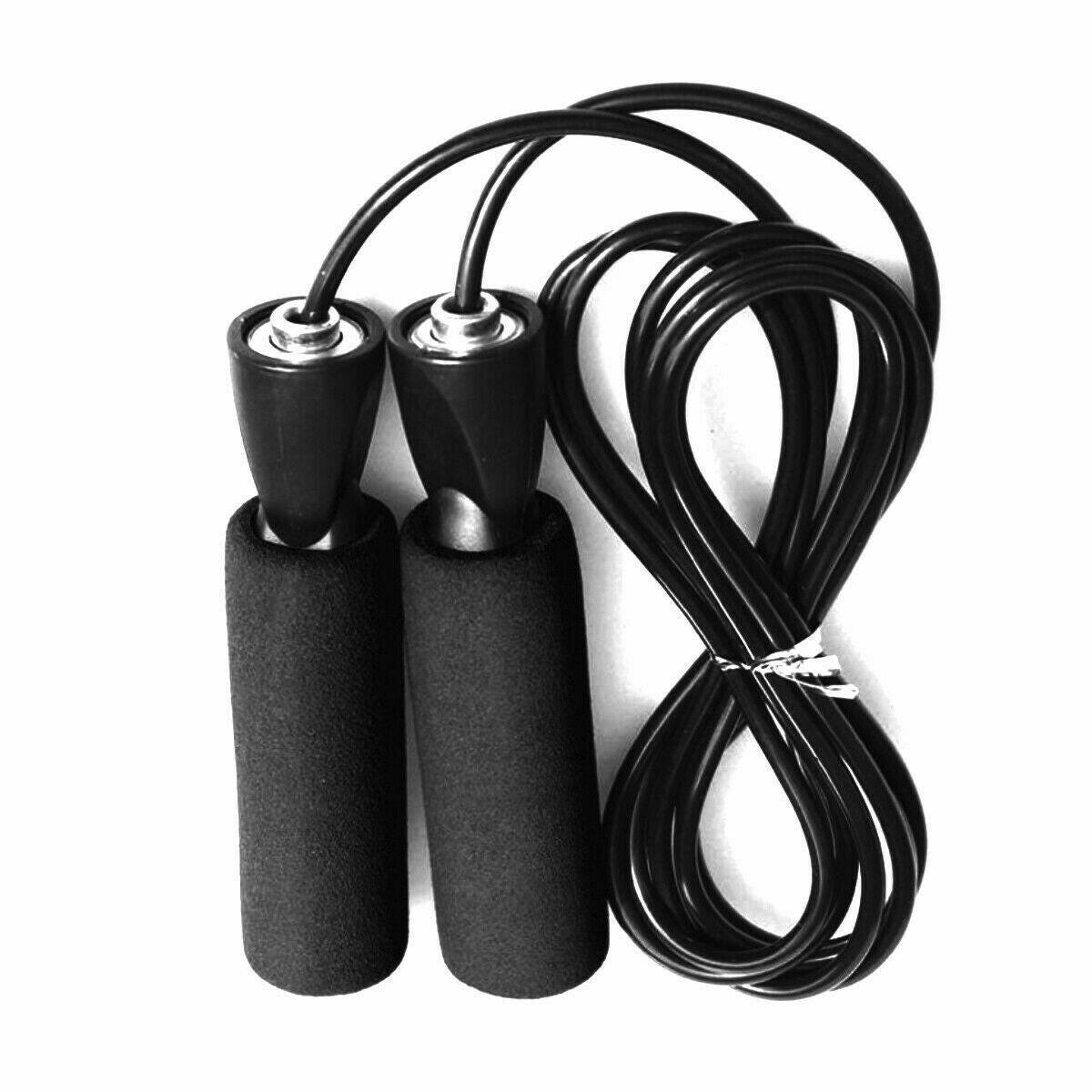 Adjustable Speed Jump Rope with Bearings for Aerobic Exercise and Boxing Fitness