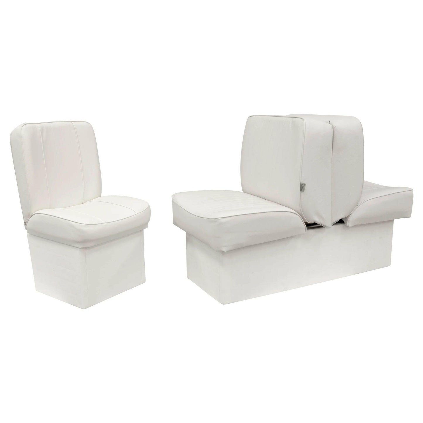 Chill in Style with the 8WD707P-1-710 Deluxe White Lounge Seat! 🛋️✨.