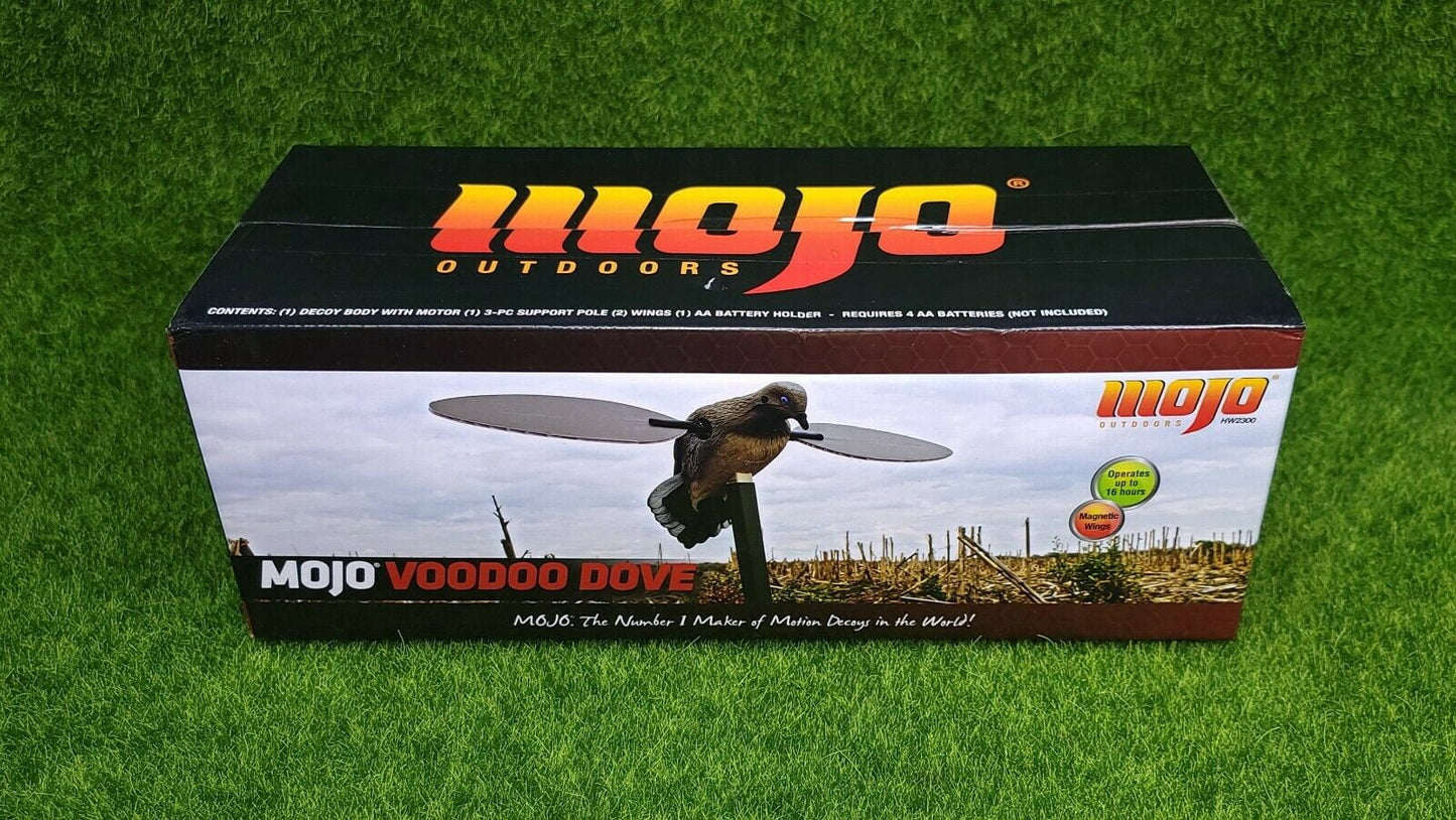 Voodoo Dove Spinning Wing Decoy - Single Unit HW2300, 2.25 lbs Assembled
