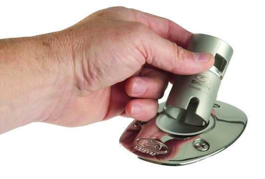 Premium Drop-In Swivel for Boating & Fishing - Fits 1-9/16" or Larger Diameter.