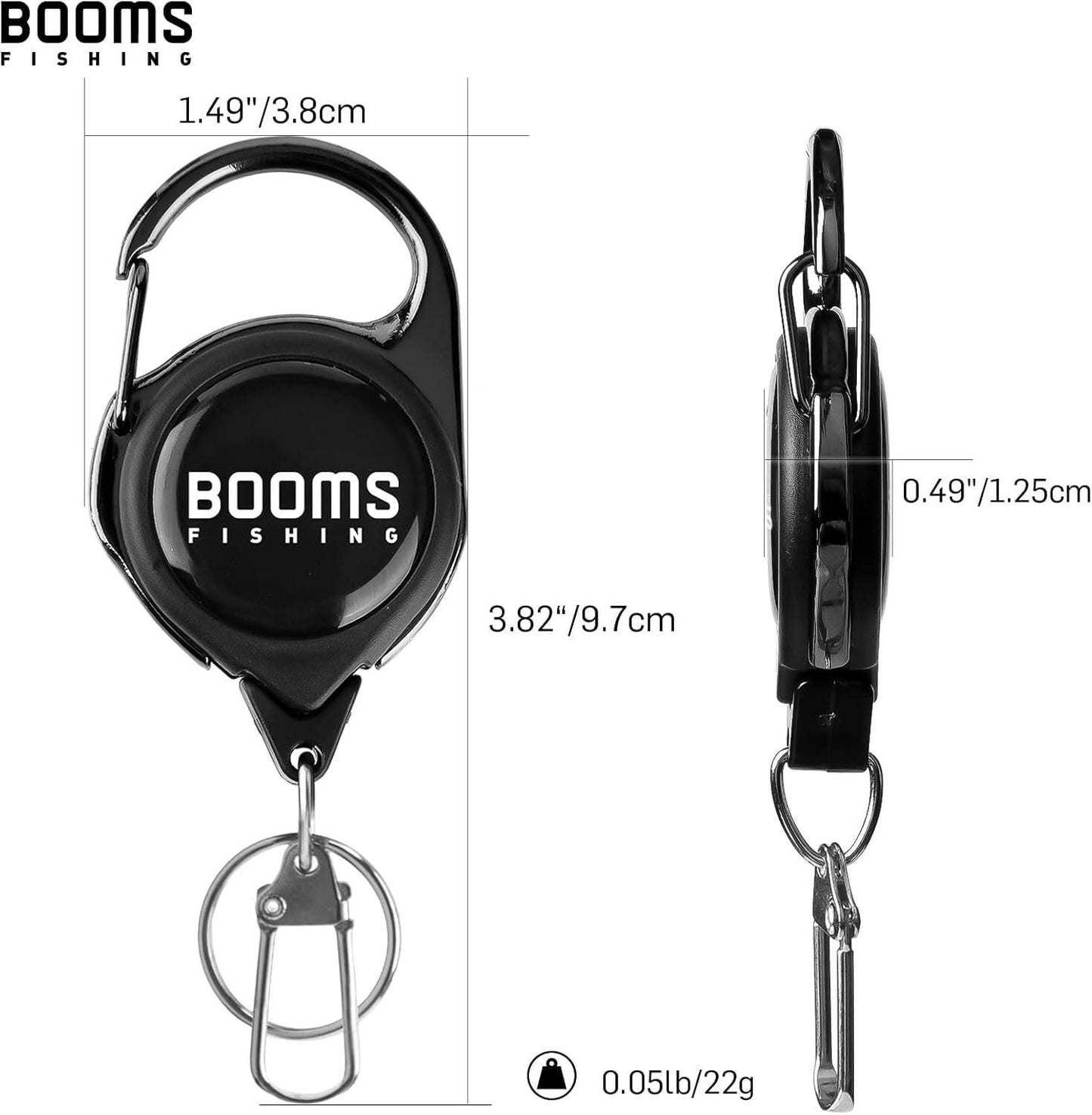 RG1 Fly Fishing Zinger Retractor Set - 3 Durable and Convenient Tools for Anglers.