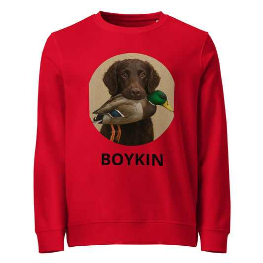 Unisex organic sweatshirt.