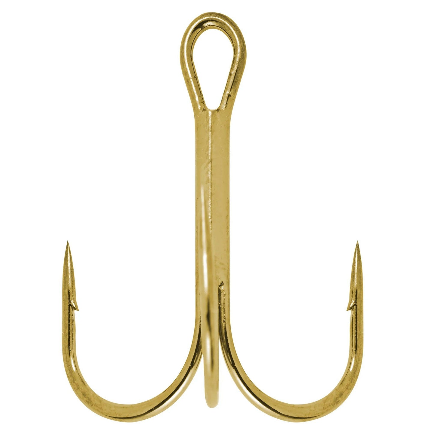 Shiny Gold Treble Hooks - Size 14, Pack of 25 for Your Next Fishing Adventure! 🎣✨.