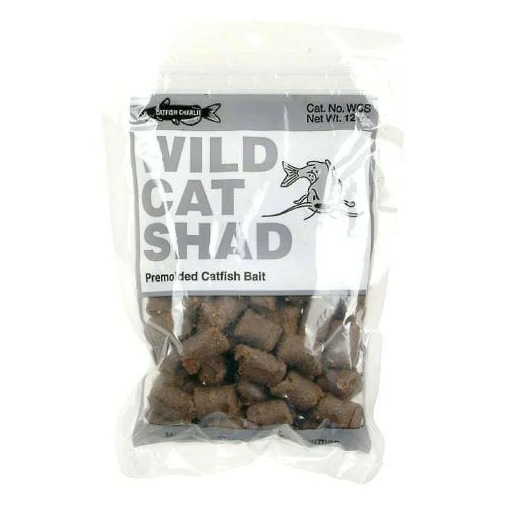 Wildcat Shad Pre-Molded Catfish Bait - Ultimate Fishing Success!