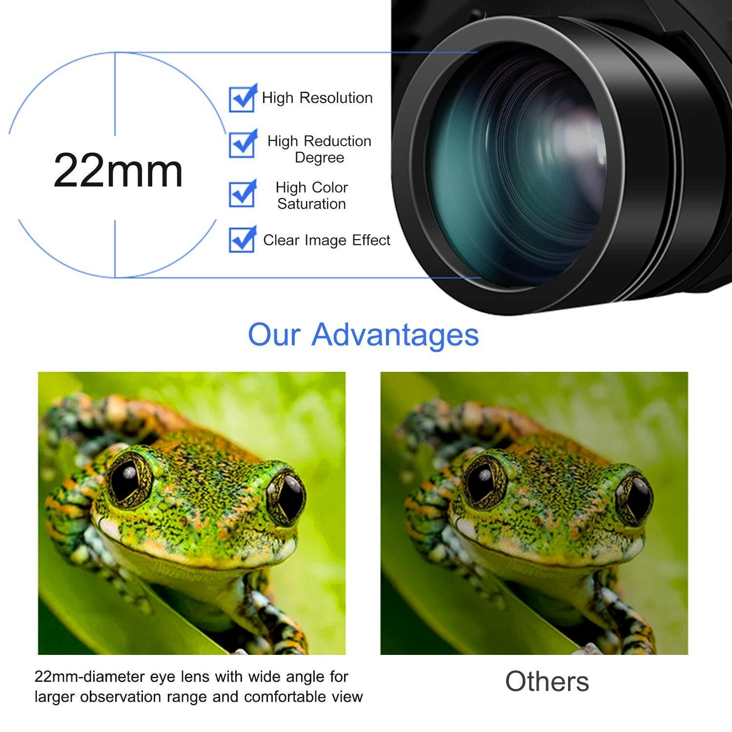 Portable Zoom Binoculars with FMC Lens for Low Light Night Vision - Ideal for Bird Watching, Hunting, Sports Events, and Concerts for All Ages