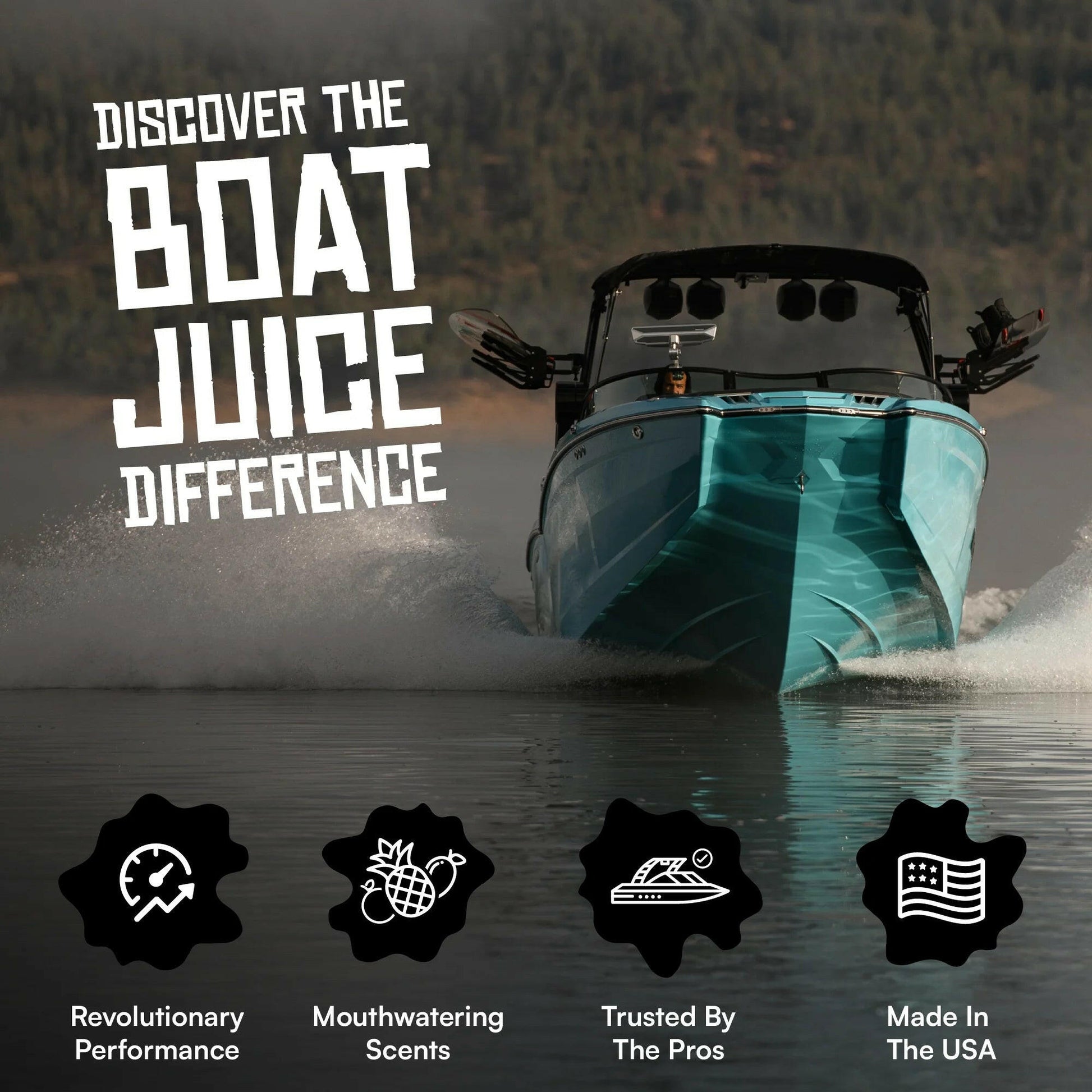 Transform Your Boat with Our Bubble Gum Scented Wash & Shine - 16oz of Pure Clean Fun! 🇺🇸✨.