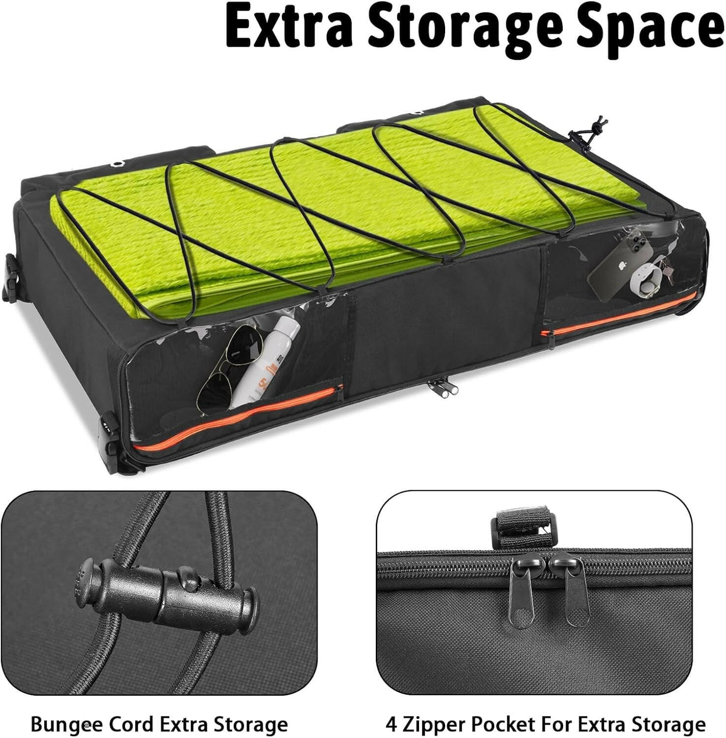 Say goodbye to boat clutter! Our T-Top Storage Bag keeps 6 life jackets tidy and ready for your next adventure! 🛥️💦 #BoatLife #StorageSolutions.