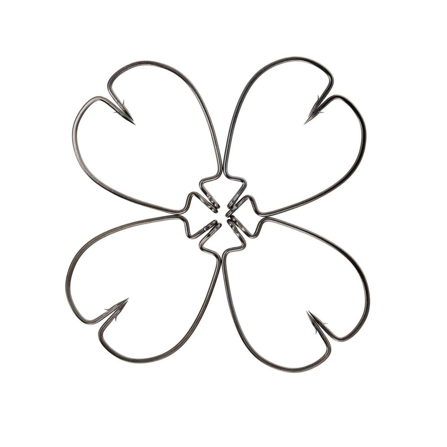 Lazer Sharp Jason Christie Heavy Wire EWG Worm Fishing Hooks - Size 3/0, 12 Pack for Ultimate Fishing Success!.