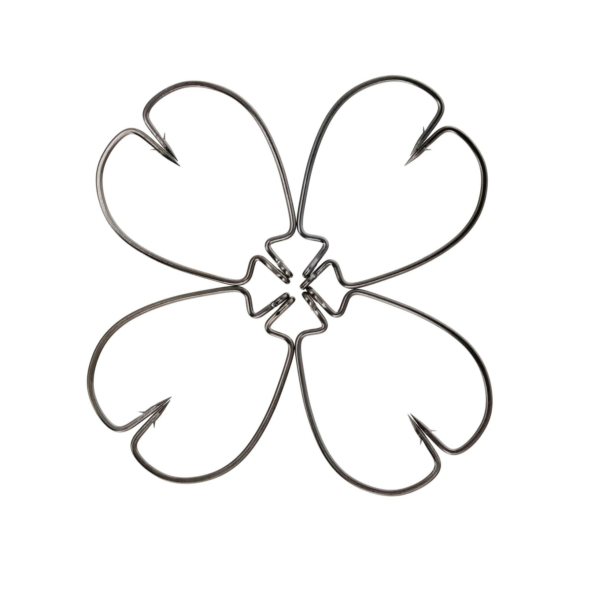 Lazer Sharp Jason Christie Heavy Wire EWG Worm Fishing Hooks - Size 3/0, 12 Pack for Ultimate Fishing Success!.