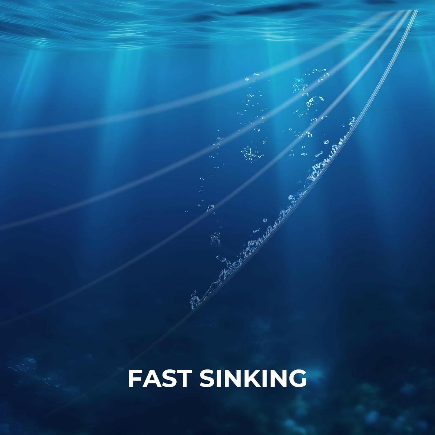 Fluorokote Premium 100% Fluorocarbon Fishing Line - Crystal Clear, Fast Sinking, Shock Resistant & High Abrasion Resistance Leader.