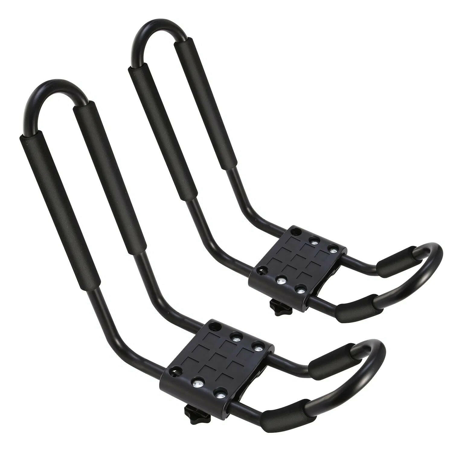 Universal Kayak Roof Rack J Bar, 1 Pairs-Bar Rack HD Kayak Carrier Canoe Boat Surf Ski Roof Top Mount Car SUV Crossbar