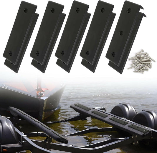Premium Heavy-Duty Boat Trailer Bunk Slides - 3" x 10" for Effortless Loading and Unloading.