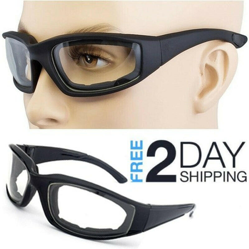 Cycling Sunglasses for Men and Women - UV400 Protection Outdoor Sports Glasses with Wraparound Design for Fishing and Driving, Windproof Clear Lenses
