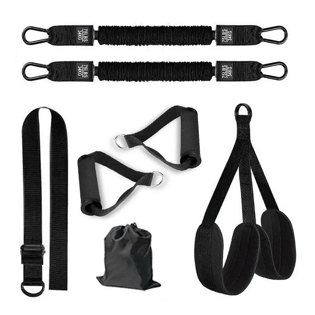 Transform Your Home Workouts with Our Adjustable Heavy Duty Pull-Up Band Set! 💪🏋️‍♂️ #AchieveYourFitnessGoals.