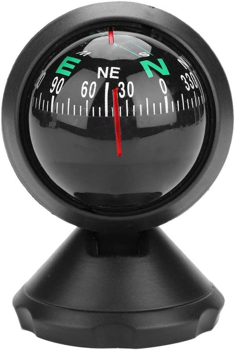 Navigate with Ease: Adjustable Night Vision Marine Compass for Your Boat, Truck, or Car Dashboard! 🌊🧭✨.