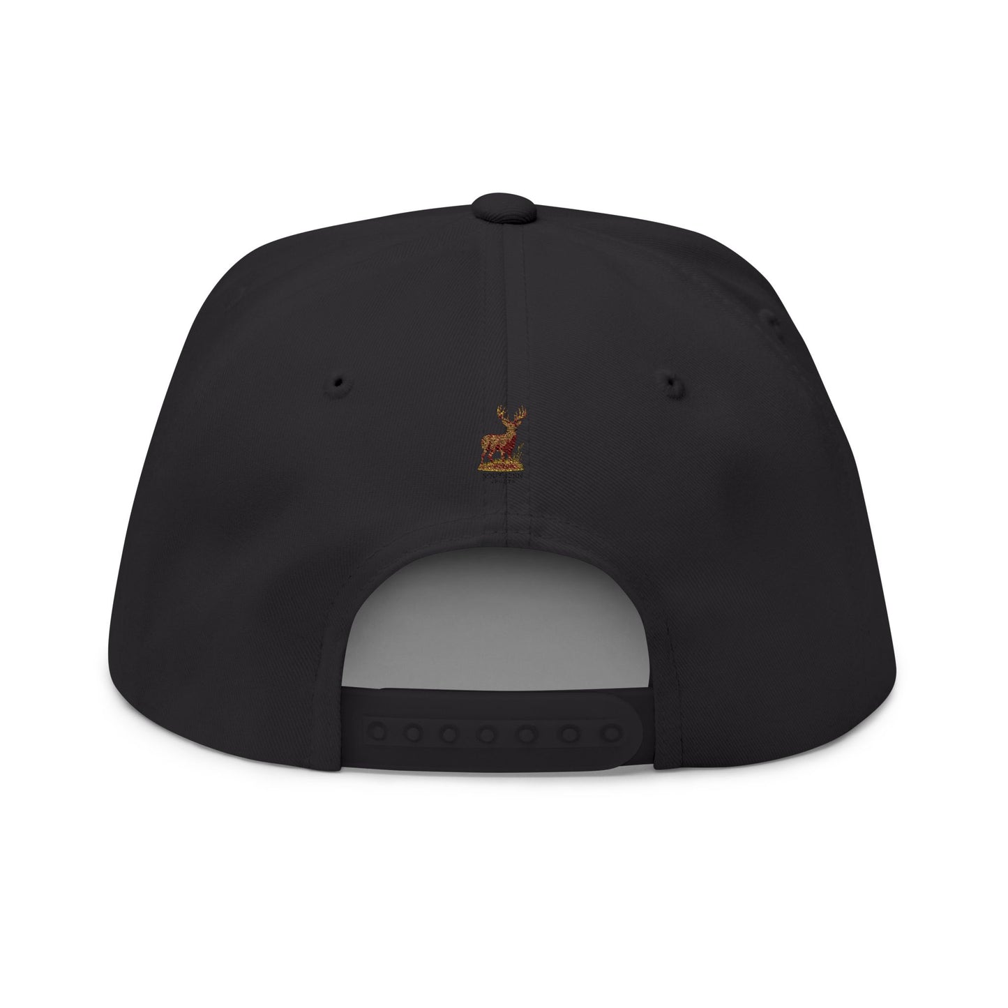 FLATBIL Cap with Whitetail Deer Design