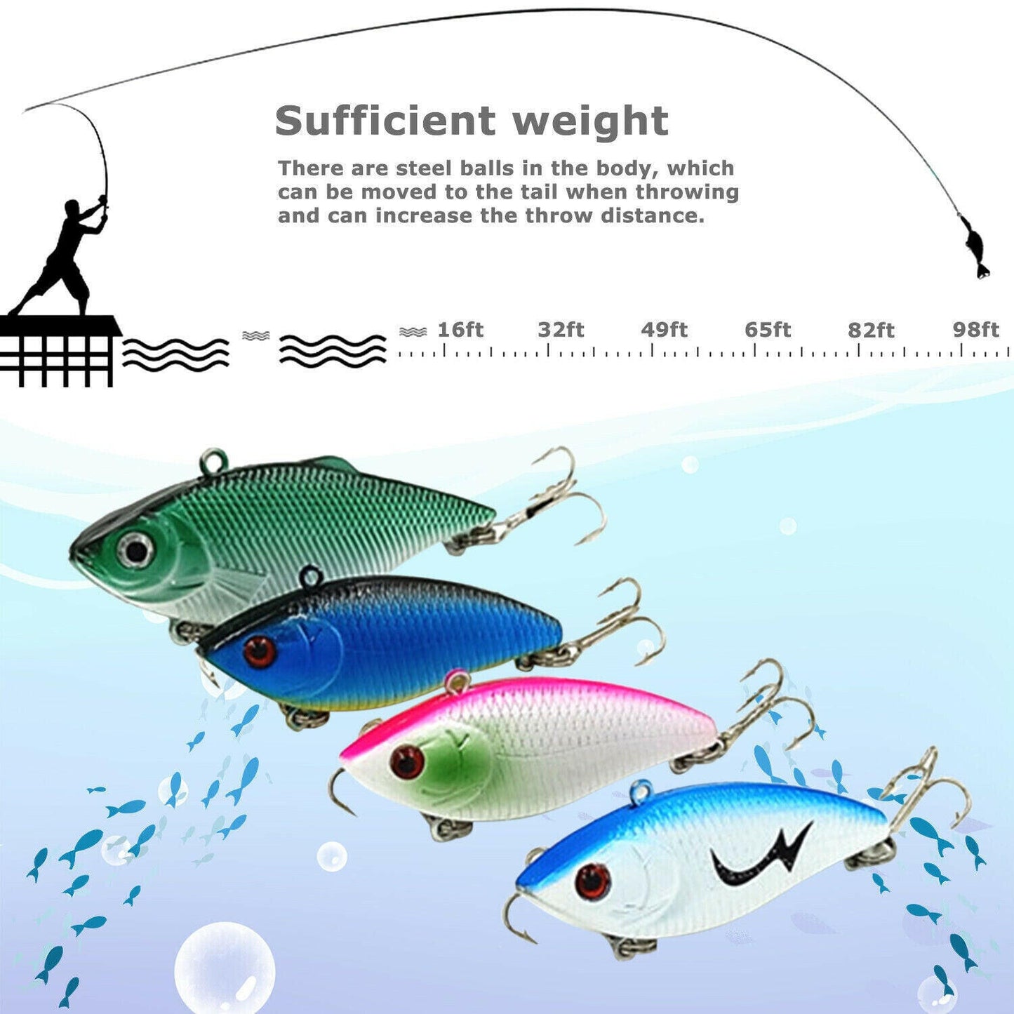 Ultimate Fishing Tackle Set: 30 Premium Lures, Crankbaits, and Hooks for Every Angler