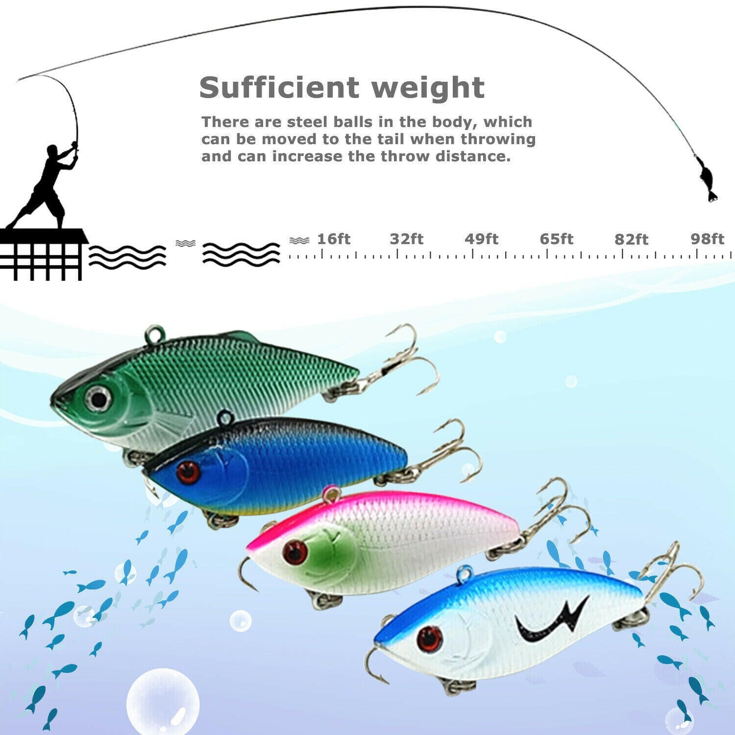 Ultimate Fishing Tackle Set: 30 Premium Lures, Crankbaits, and Hooks for Every Angler