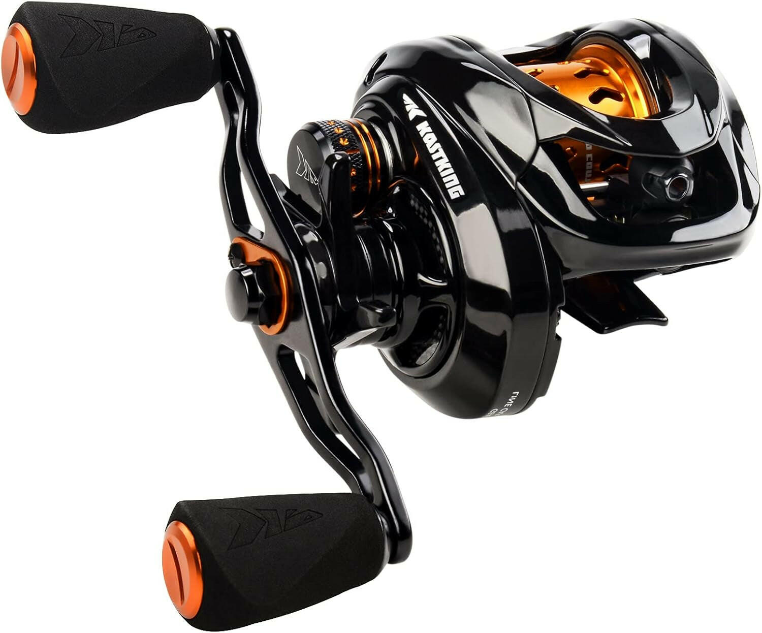 Zephyr Bait Finesse Baitcasting Reel - Lightweight Carbon Fiber Design with Drag Clicker, 7.2:1 Gear Ratio for Freshwater and Saltwater Fishing