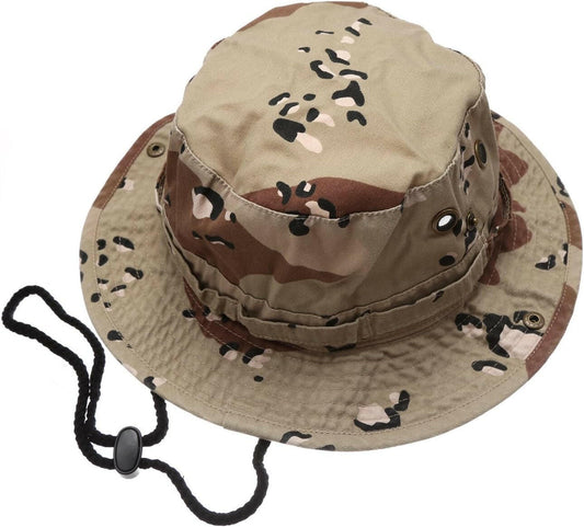 Ultimate Summer Outdoor Boonie Hat - Adjustable Bucket Hat for Hunting, Fishing, and Safari Adventures