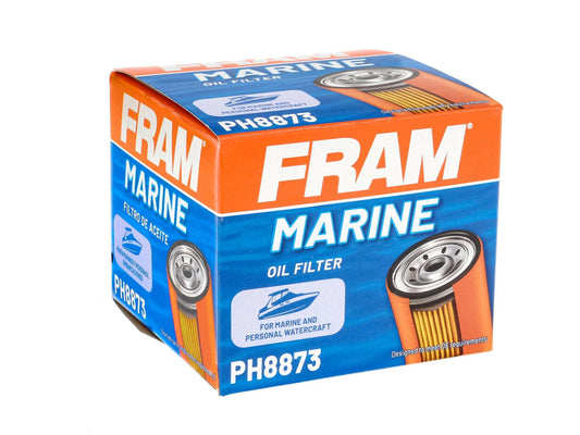 Marine PH8873 Replacement Oil Filter for Select Marine and Personal Watercraft Vehicles, 10,000-Mile Service Interval