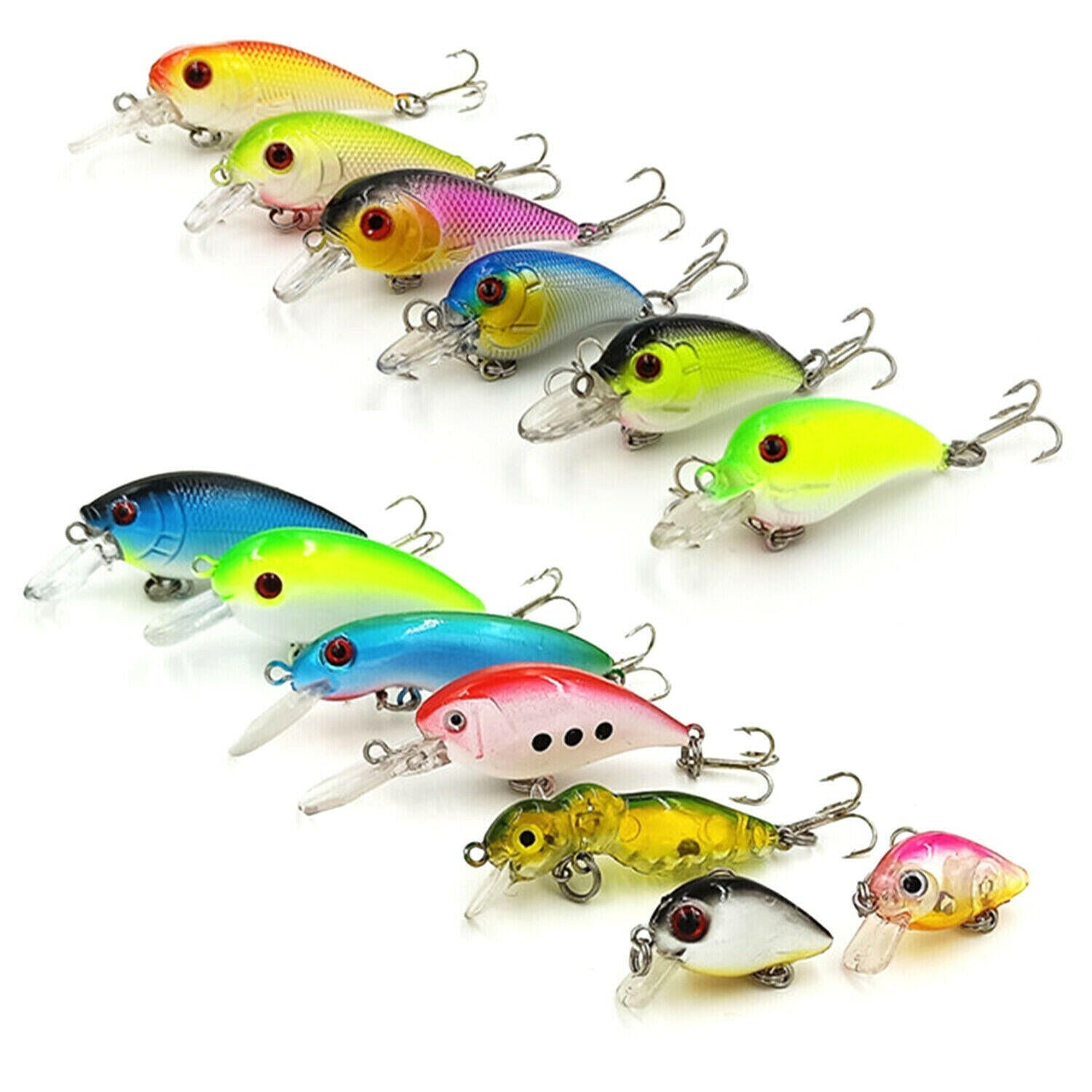 Ultimate Fishing Tackle Set: 30 Premium Lures, Crankbaits, and Hooks for Every Angler