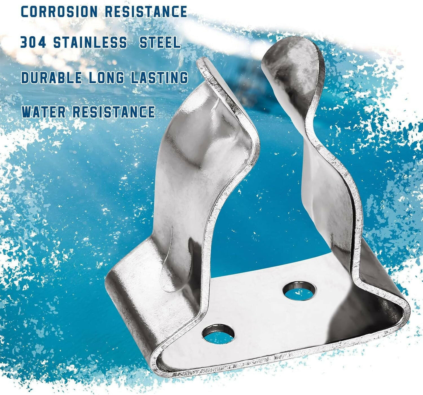 Keep Your Oars in Place with These Chic Stainless Steel Spring Clips! 🚤⚓️ #BoatLife #MarineGear #OutdoorAdventure.