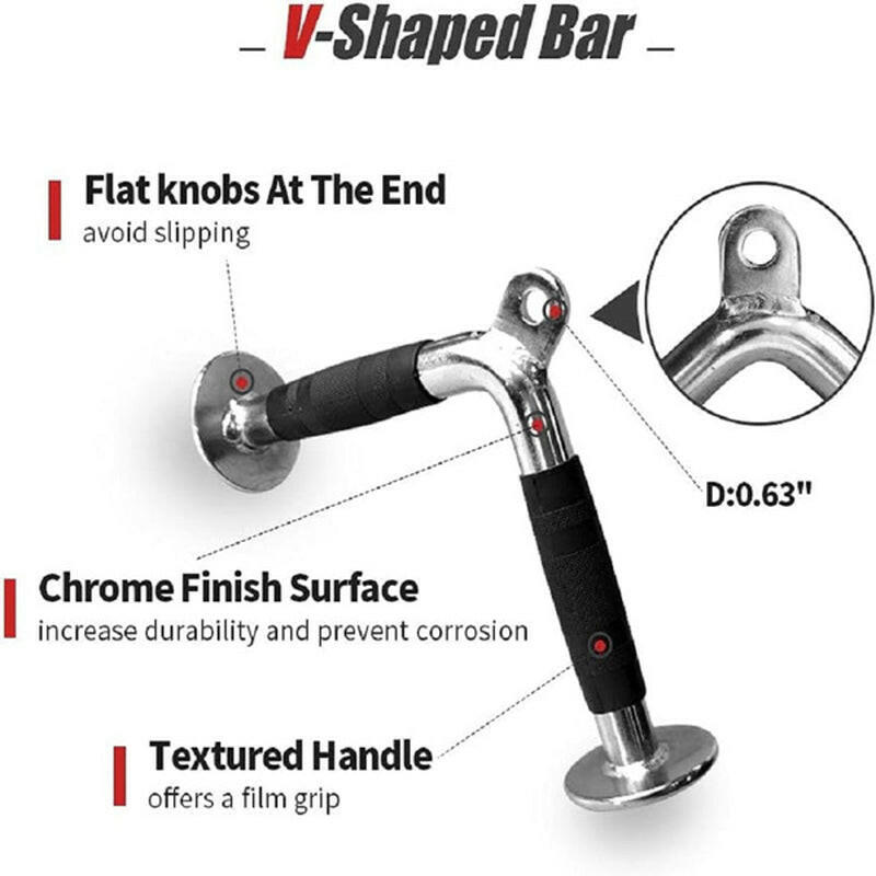 Adjustable Multi-Functional Fitness Handlebar Set: 4-Piece Pull-Down Squat Racks for Home Use