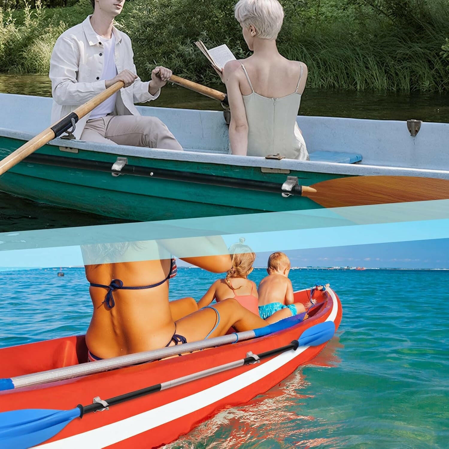 Keep Your Oars in Place with These Chic Stainless Steel Spring Clips! 🚤⚓️ #BoatLife #MarineGear #OutdoorAdventure.