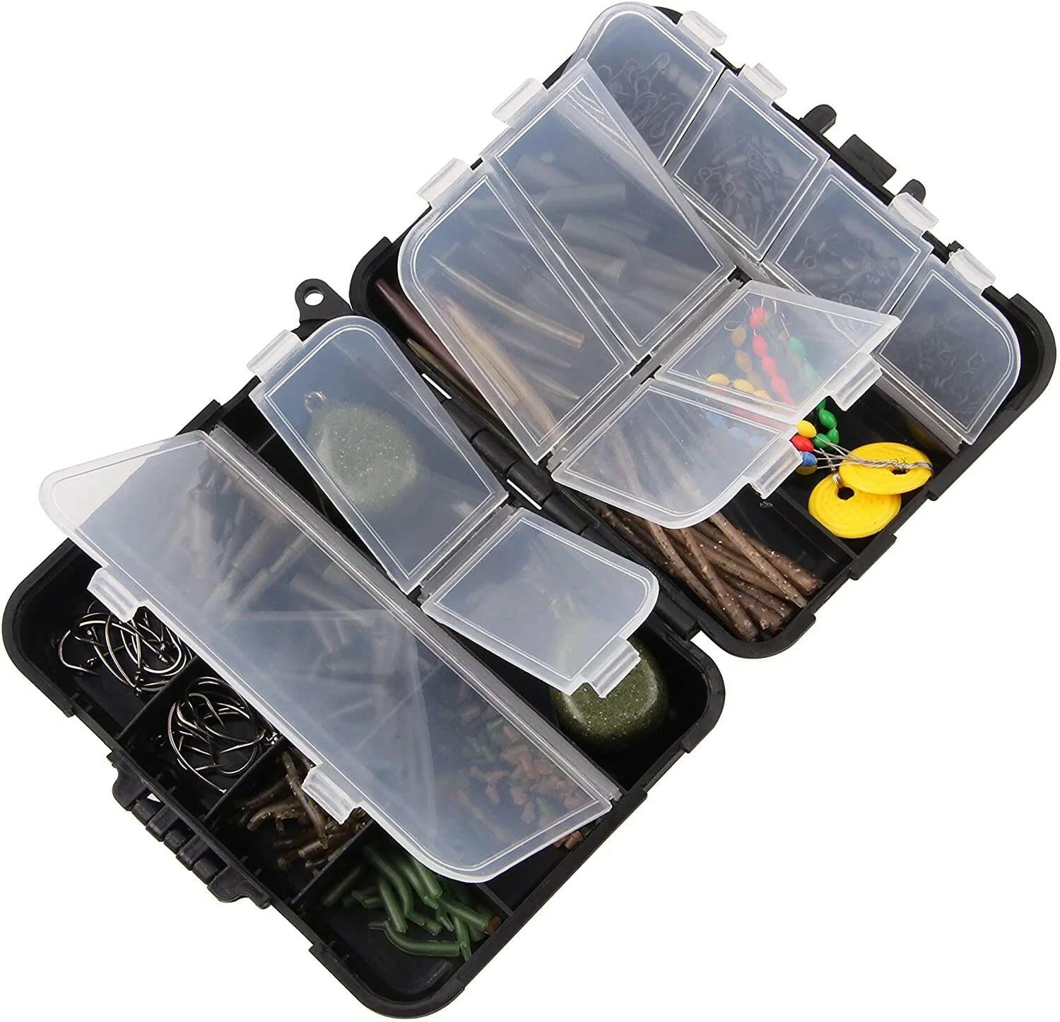 Ultimate Carp Fishing Tackle Kit - 217 Pcs Complete Bait & Gear Set for Successful Fishing Adventures.