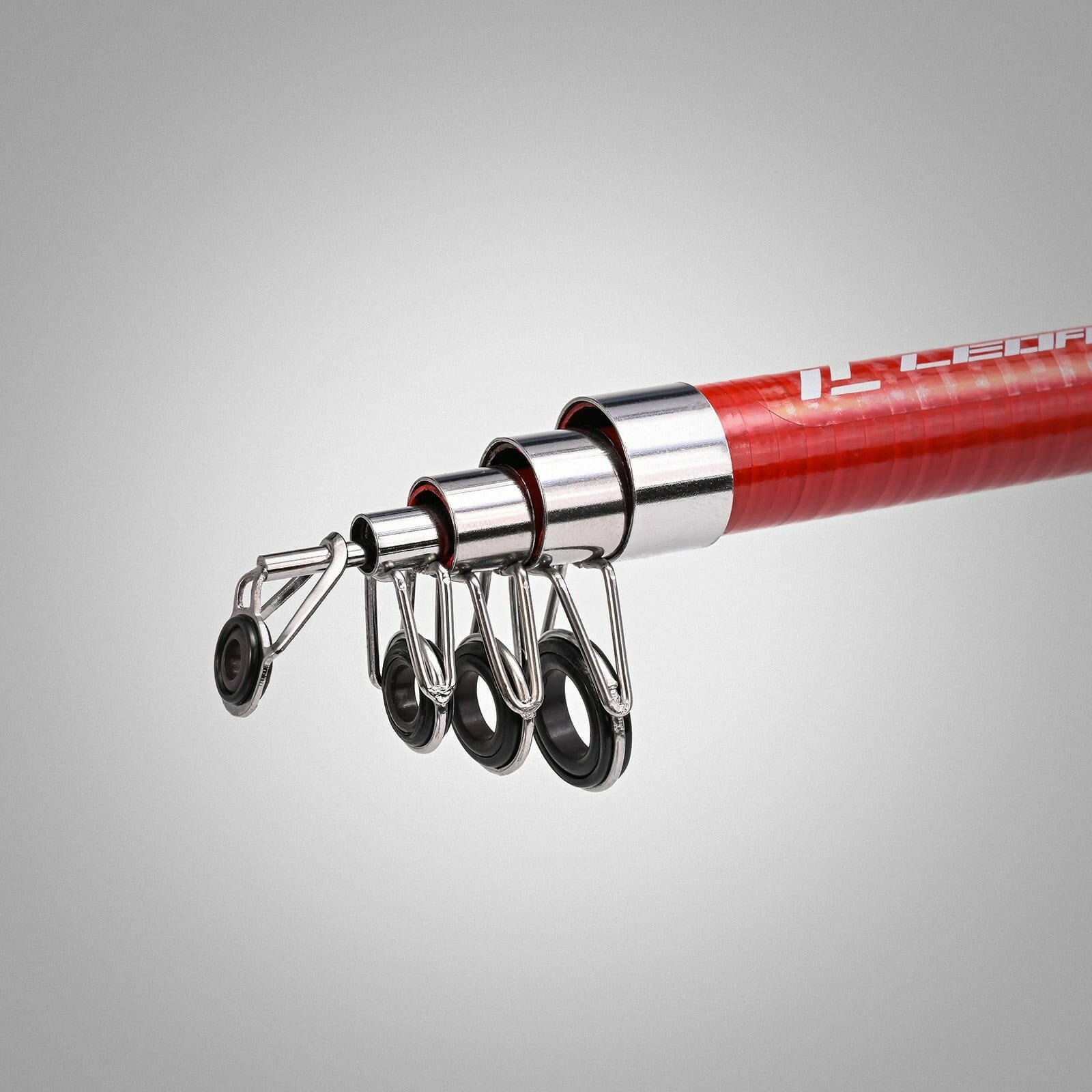 Ultimate 68 Inch Portable Fiberglass Spinning Fishing Rod & Reel Combo for Youth and Adults.