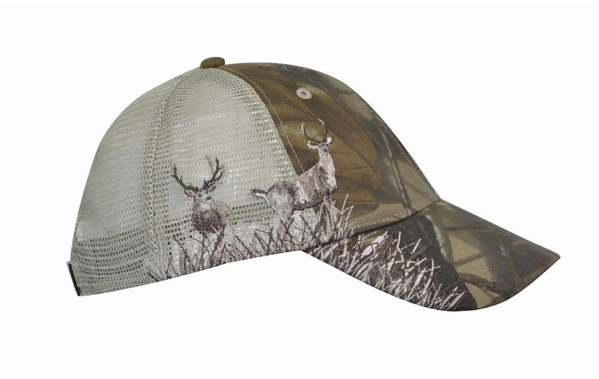 Realtree Hardwood Mesh Baseball Cap for Outdoor Sports and Hunting - Unisex Trucker Hat with Embroidery