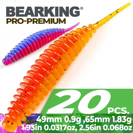 TANTA Fishing Lures - 5cm & 6.5cm Artificial Soft Baits, Wobblers, and Silicone Shad for Carp Fishing Tackle