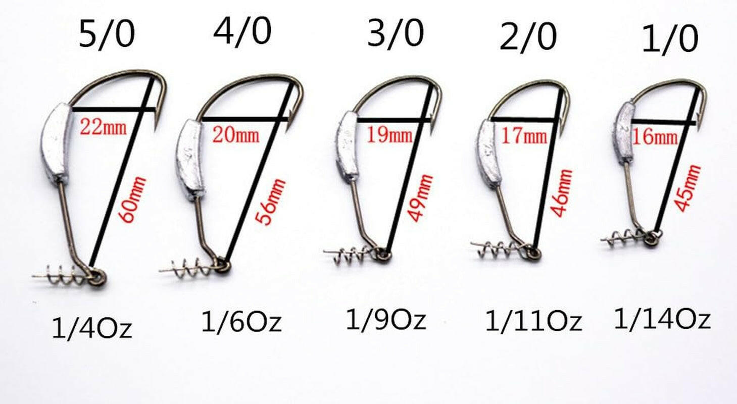 Catch the Big One with Our Assorted Fishing Weighted Swimbait Hooks! 🎣💥.