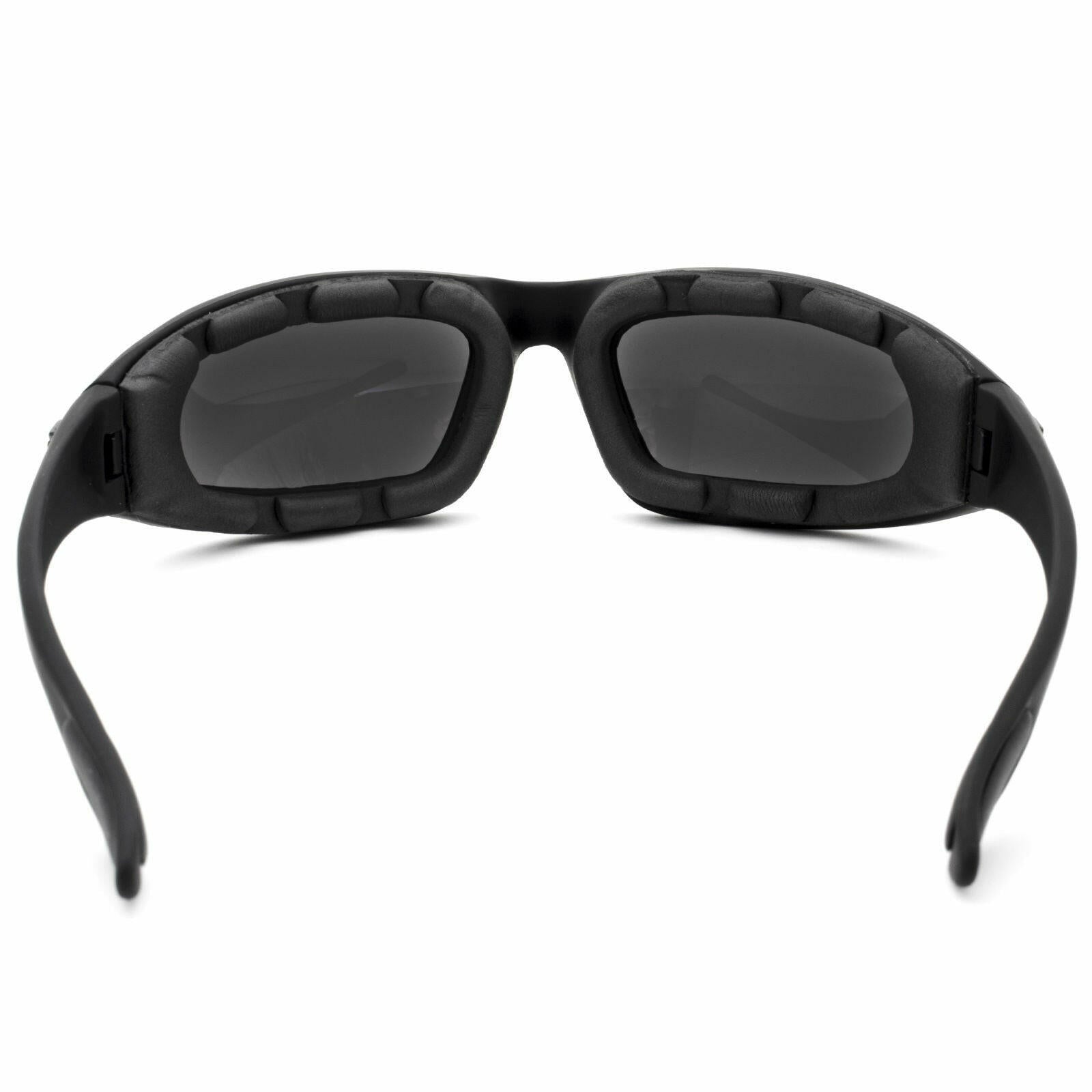 Men's Wraparound Cycling Sunglasses - UV400 Protection Outdoor Sports Glasses for Fishing and Driving, Windproof Gray Lens, Pack of 3