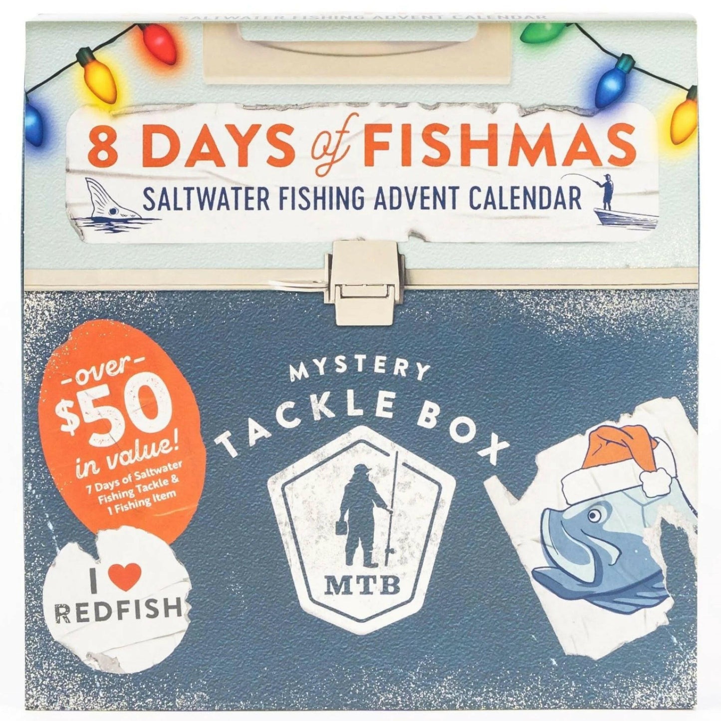 8 Days of Salt Fishing Lures Holiday Advent Calendar 2023.