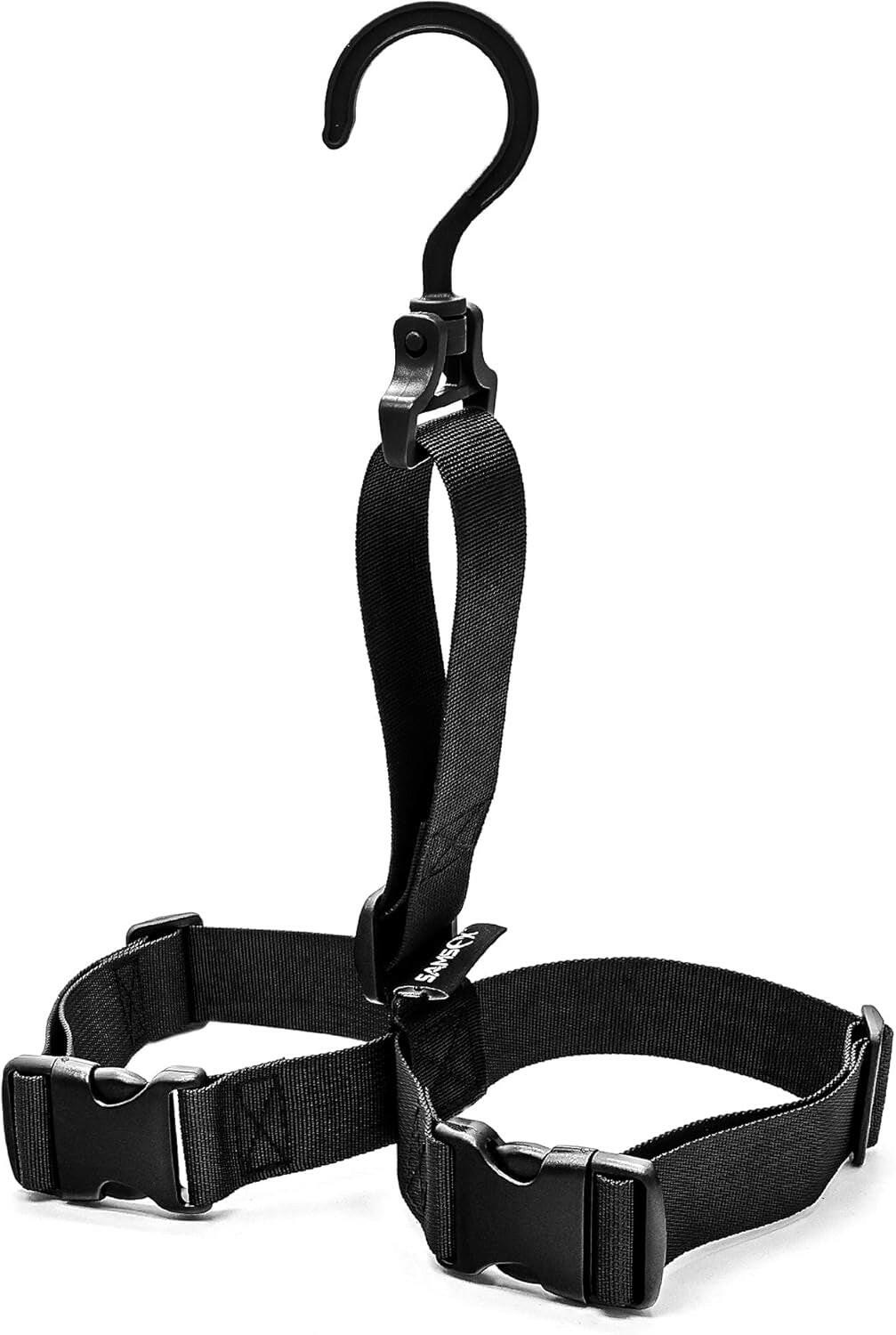 Adjustable Fishing Wader Boot Hanger for Efficient Storage and Drying