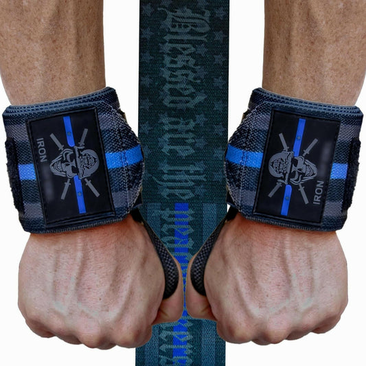 Heavy Duty Wrist Wraps for Weightlifting - 18" & 24" Support for Gym, Crossfit, Powerlifting & Fitness Training
