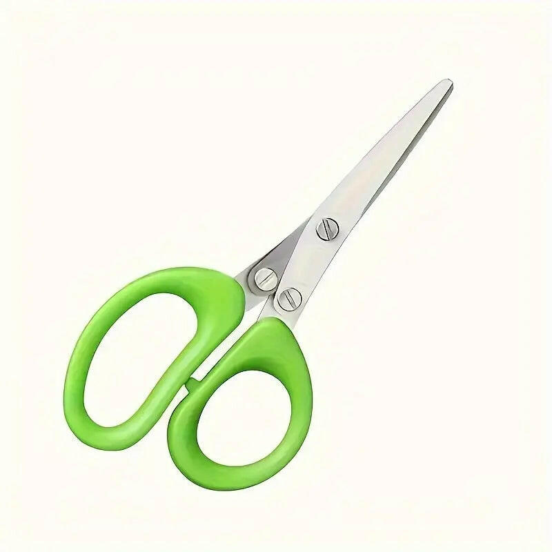 Five-Layer Vegetable Cutting Scissors.